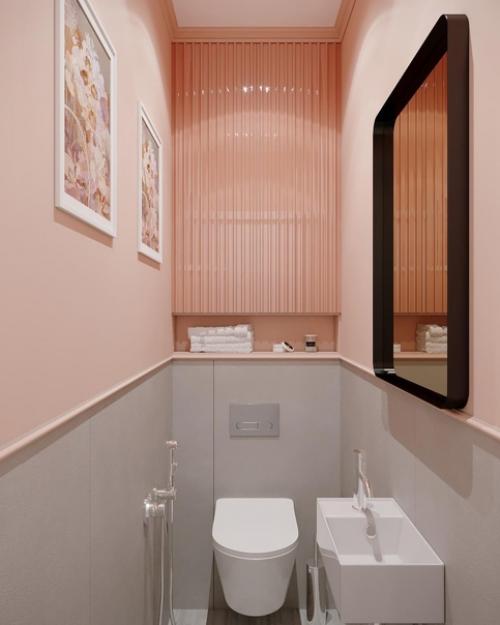 Интерьер ванной комнаты. 04