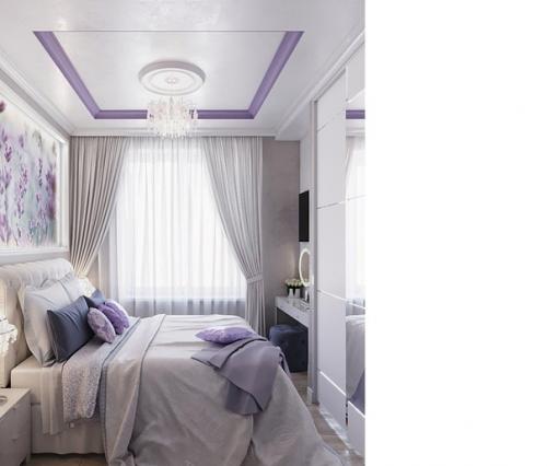 Миниатюрная спальня, всего 8, 5 кв. 04