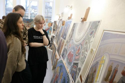 10 декабря в открытом кампусе герценовского университета состоялось торжественное открытие выставки Образ и Время. 04 10 декабря в открытом кампусе герценовского университета состоялось торжественное открытие выставки Образ и Время. 04