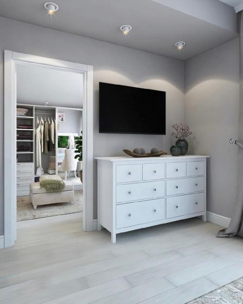 Что может быть лучше спальни с собственной гардеробной как вам эта красота. 05