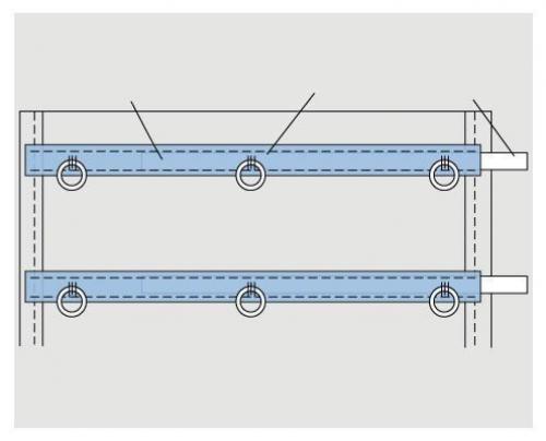 Как сшить римские шторы - пошаговое руководство. 07