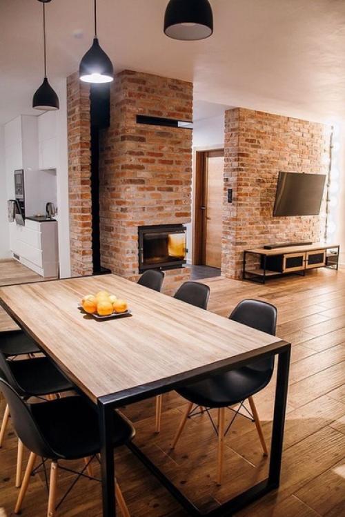 Использование стены_из_кирпича в дизайне интерьеров! 01