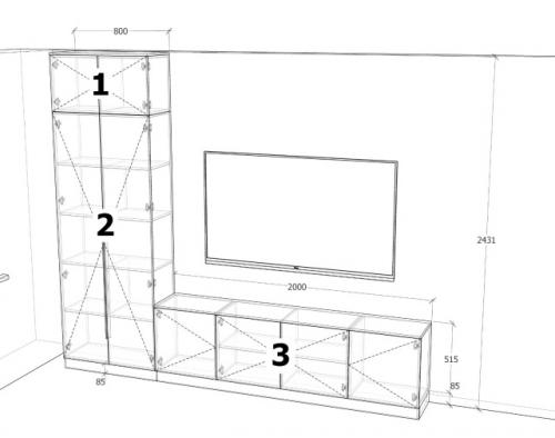 Стильный минимализм для вашей гостиной! 02