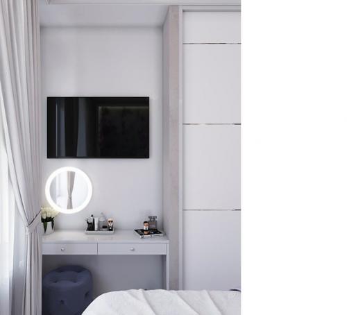 Миниатюрная спальня, всего 8, 5 кв. 02