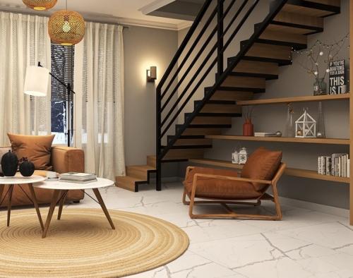 Обновили интерьер гостиной загородного дома. 03