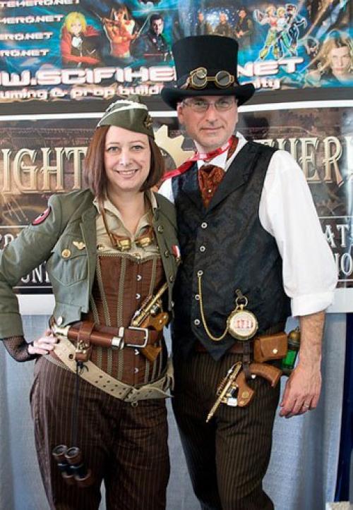 Стимпанк (или паропанк) - современный стиль, базирующийся на особом направлении научной фантастики. 02