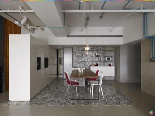 Интерьер частного дома в Тайбее. 05