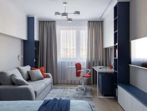 Просторная семейная квартира с продуманным хранением в каждой комнате. 06