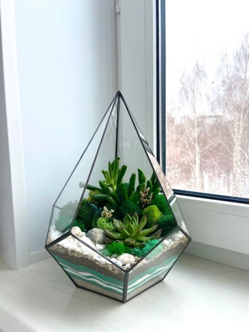 Флорариумы по заказу соберем. 01