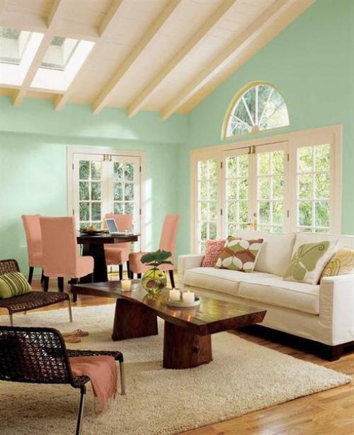 Мятная цветовая гамма на сегодняшний день очень популярной остается. 03