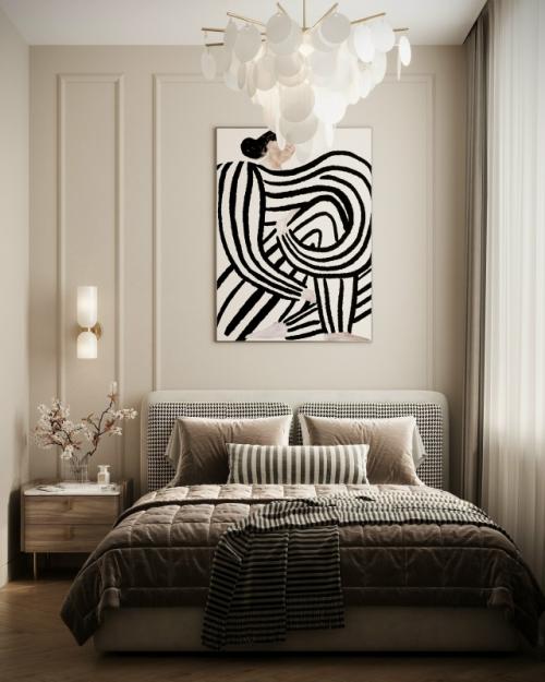 Проект 1-комнатной квартиры 40 м 2 в ЖК самоцветы в Саранске. 05