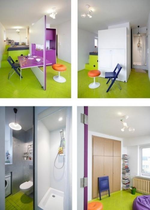 Интерьеры небольших квартир. 09