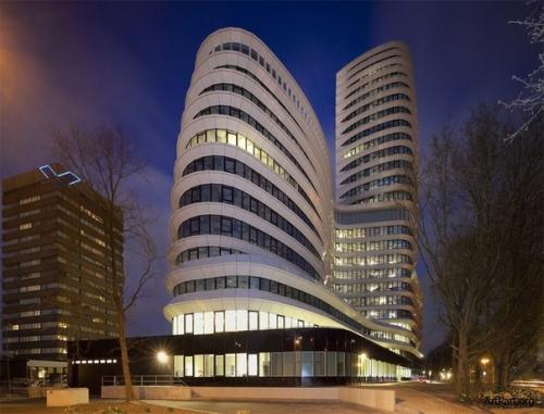 Зелёный небоскрёб от Unstudio в Голландии. 02