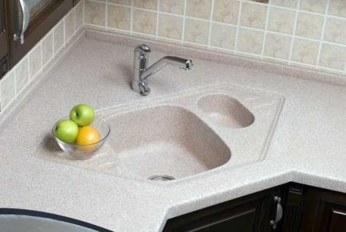 Столешницы для кухни из искусственного камня. 03