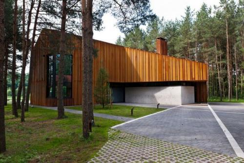 A House in the Woods это проект литовской студии дизайна Studija Archispektras представленный в 2011 году. 09