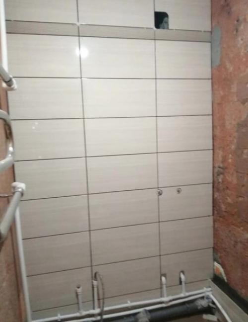 Процесс переделки ванной комнаты. 04