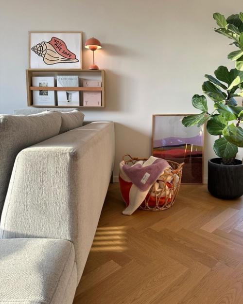 Прекрасные краски весны в красивом интерьере. 04