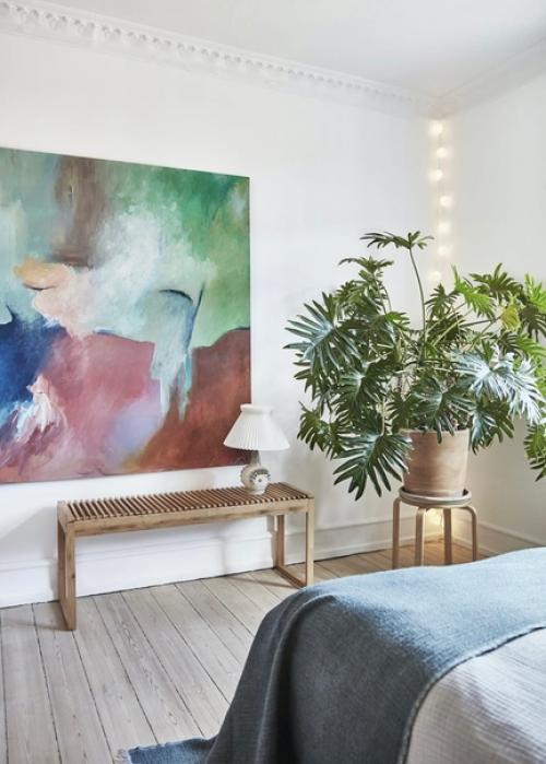 Светлая скандинавская квартира площадью менее 50 м 2 в Дании. 03