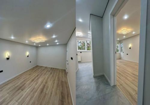 Перед нами стояла задача - превратить типовую квартиру в уютное пространство с современной эстетикой. 02