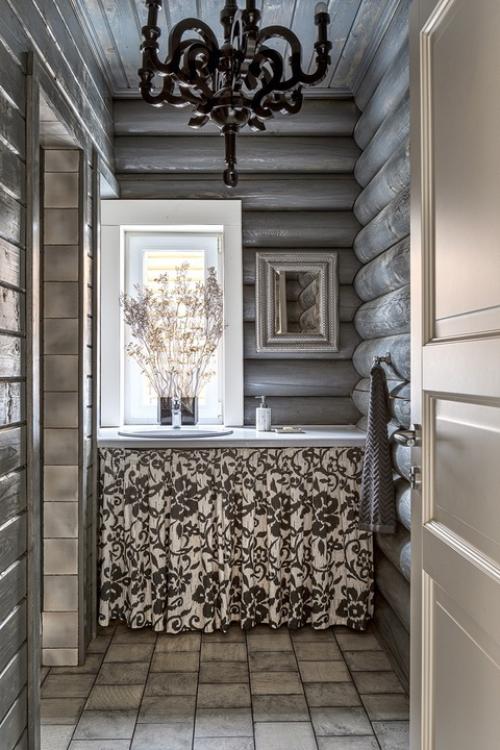 Деревянный дом дизайнера интерьера Людмилы кришталёвой с креативным подходом к выбору цветов в детских комнатах. 07