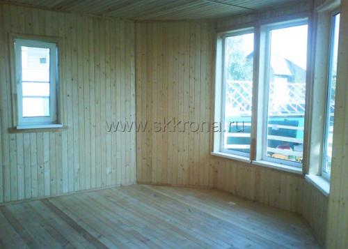 Пол из шпунтованной доски. 03