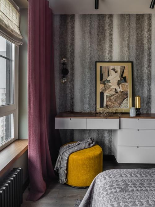 Московская квартира 46 м в спокойных тонах. 06