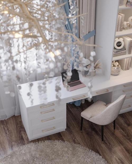 Дизайн - проект детской комнаты. 01