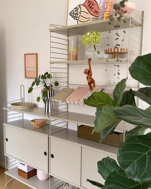 Прекрасные краски весны в красивом интерьере. 03