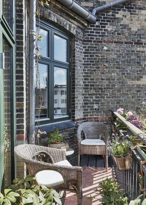 Светлая скандинавская квартира площадью менее 50 м 2 в Дании. 08