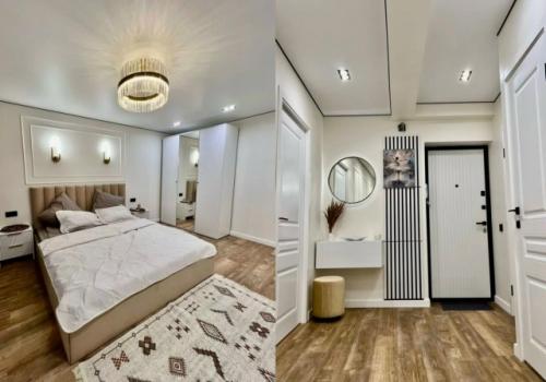 Перед нами стояла задача - превратить типовую квартиру в уютное пространство с современной эстетикой. 03