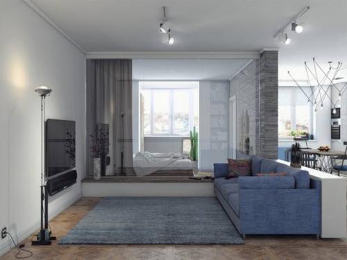 Стиль контемпорари в интерьере. 01