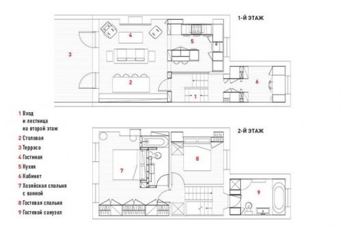 Квартира с картинной галереей, 80 м. 07