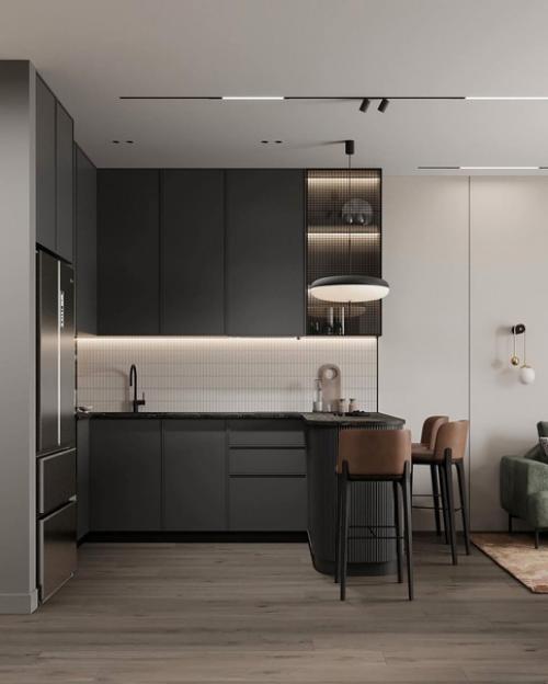 Стильная и уютная квартира с интересным декором. 03