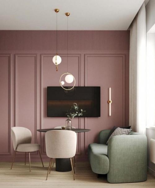 Идеальный интерьер кухни - гостиной. 02