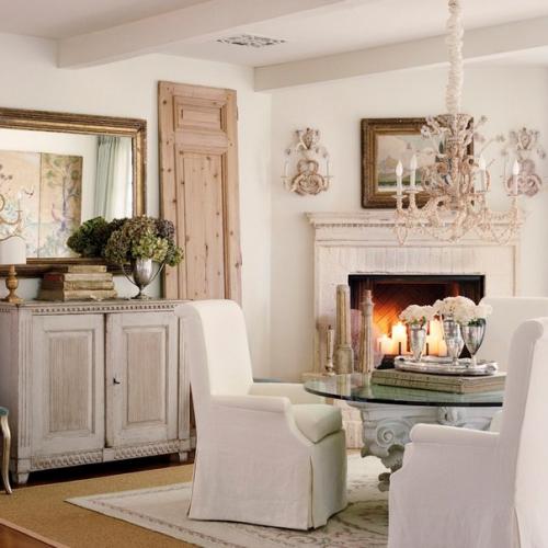 Интерьеры в стиле Винтаж очень напоминают обстановку кукольных домиков или королевских дворцов. 06