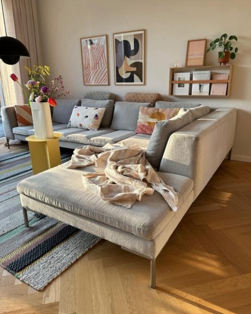 Прекрасные краски весны в красивом интерьере. 01