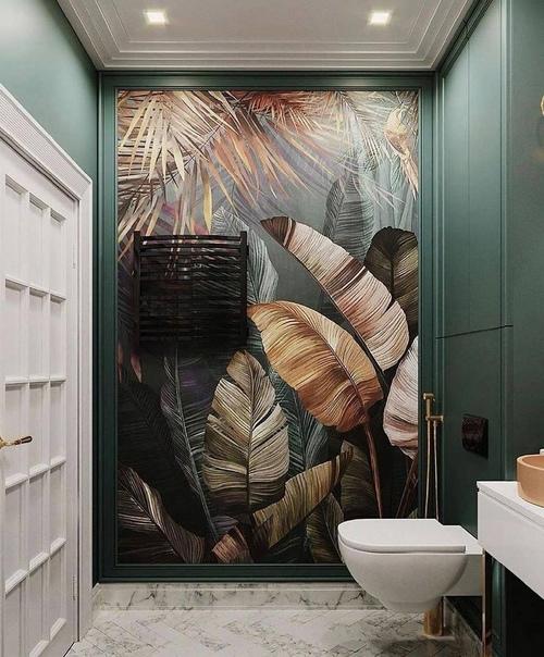 Интерьер санузла. В современном стиле. 02