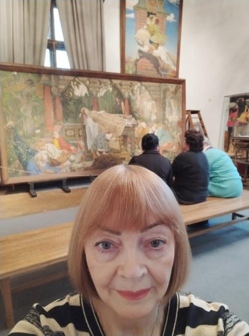 Очарована музеем в. М. Васнецова, который находится в самостоятельно спроектированном художником деревянном особняке в неорусском стиле. 08