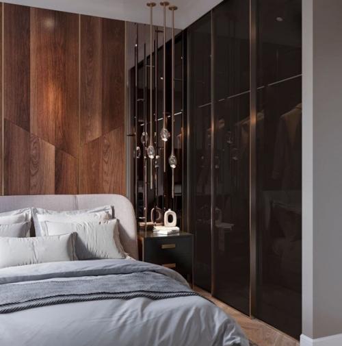 Спальня с гардеробной комнатой. 04