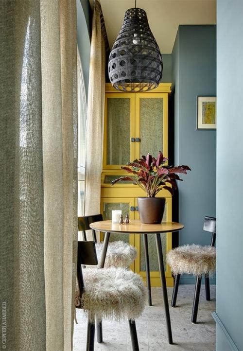 Квартира молодой женщины в Москве, 56 м. 01