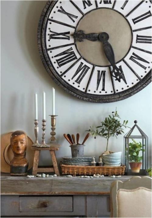 Настенные часы как акцент в дизайне интерьера - мы выбираем подходящие к стилю помещения. 04