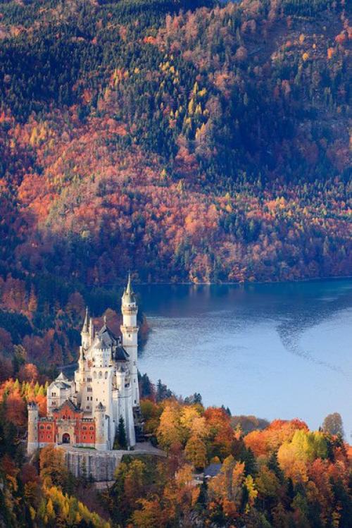 Замок нойшванштайн (Neuschwanstein Castle? 02