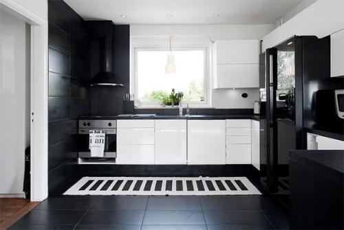 Черный цвет в интерьере - символ аристократичности и роскоши. 05