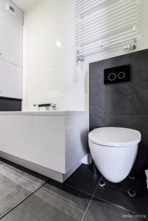 Интерьер современной квартиры, вдохновленный черно-белым кинематографом. 09