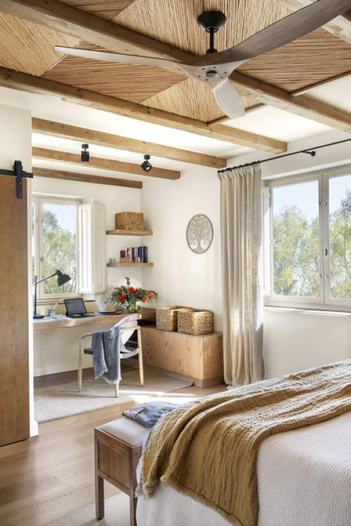 Модернизация деревенского дома и успех: он был старомодным, и они восстановили его с шармом и штрихами от декораторов. 08