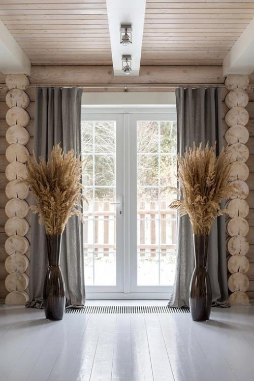 Деревянный дом дизайнера интерьера Людмилы кришталёвой с креативным подходом к выбору цветов в детских комнатах. 01