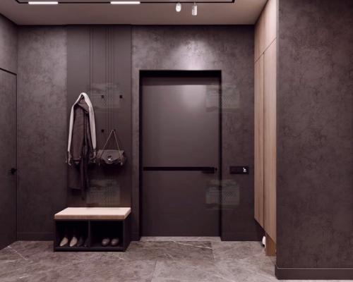 Стильный дизайн интерьера двухкомнатной квартиры Шоколад И Перец. 07