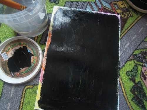 Техника граттаж (от фр. 02