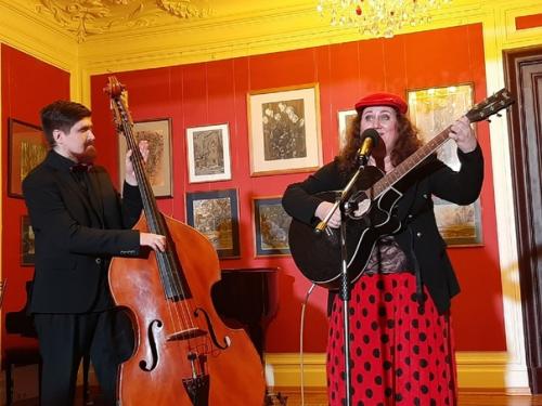 Вчера побывали на творческом вечере нашей удивительной Анны али в музее - квартире Л. Н. Бенуа. 03