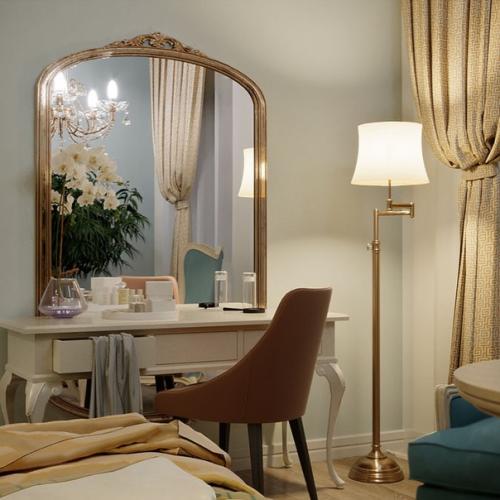 Интерьер спальни в классическом стиле. 01